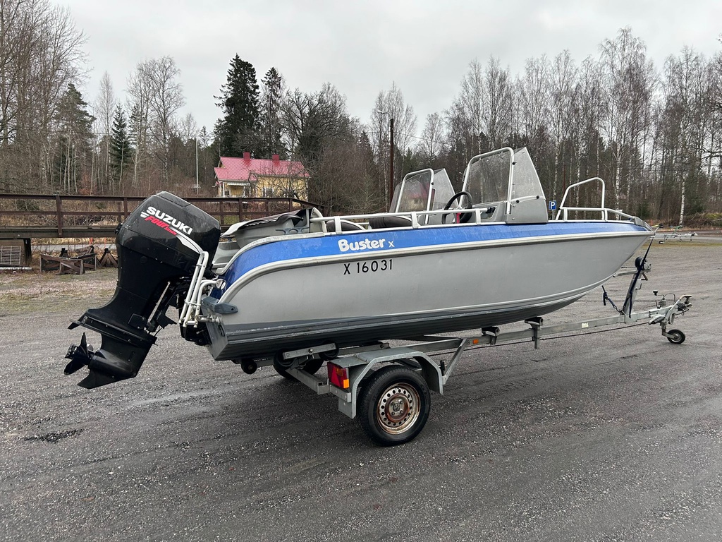 Buster X + Suzuki DF70