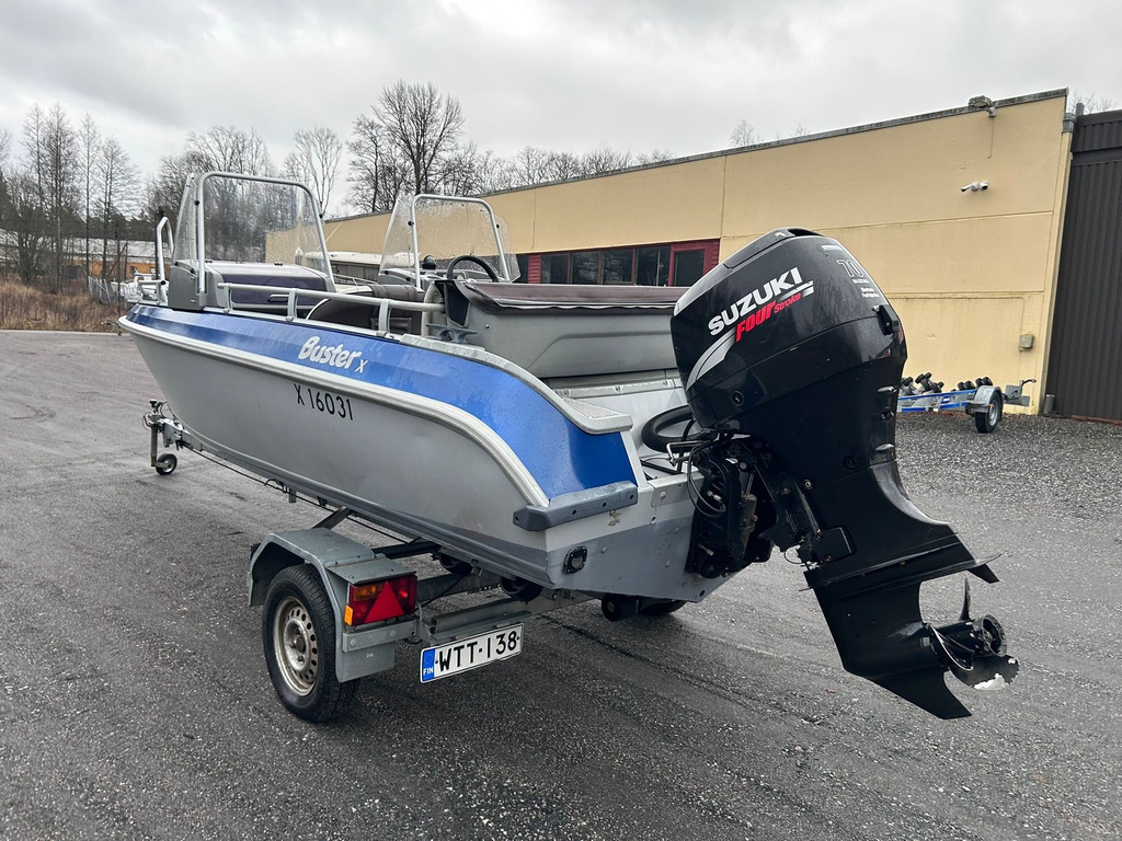 Buster X + Suzuki DF70