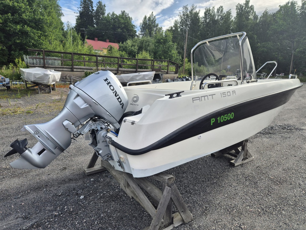 AMT 150 R + Honda BF50